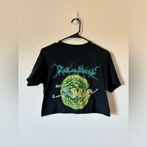 Rick and Morty Crop Top